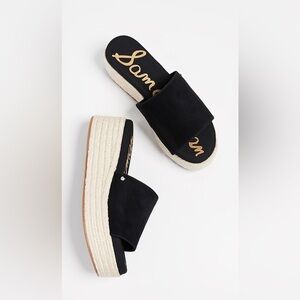 Sam Edelman Womens Weslee Espadrilles Platform Sandals. Sz 8.5